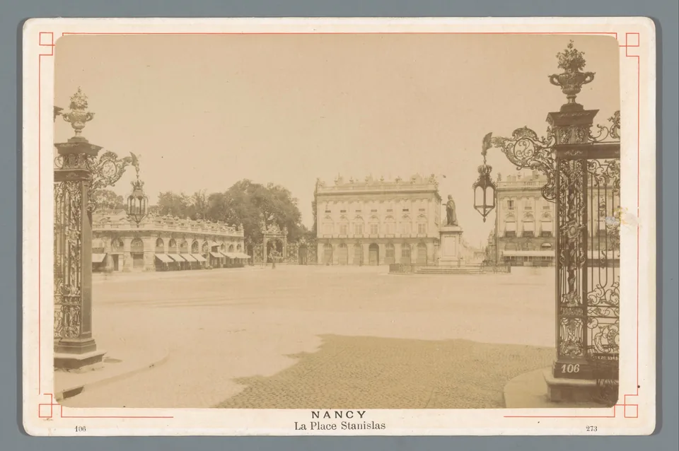Nancy place Stanislas 1870-1900