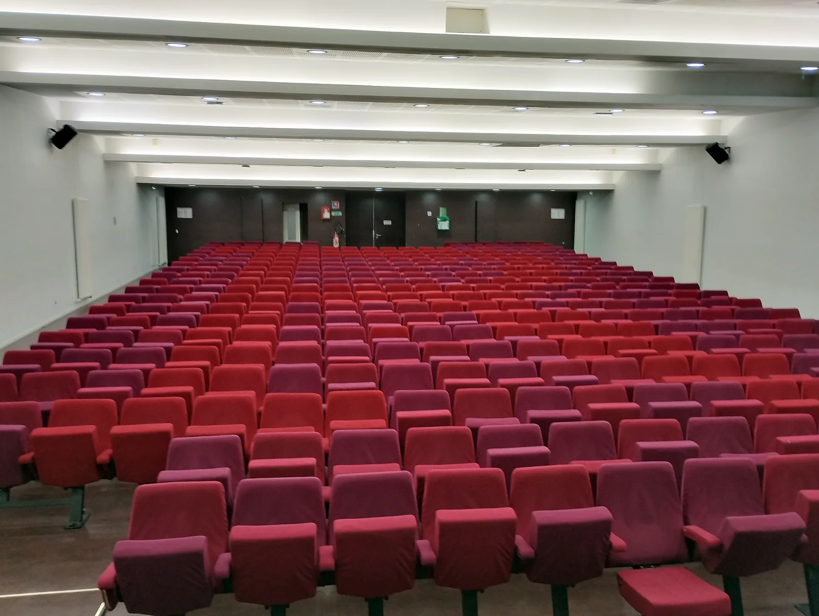 Salle Raugraff — vue d’ensemble en configuration conférence